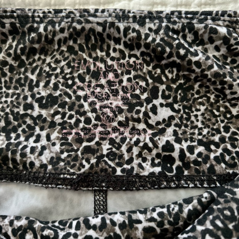 Evolution and Creation Leopard Print Track Pants - Picture 3 of 3